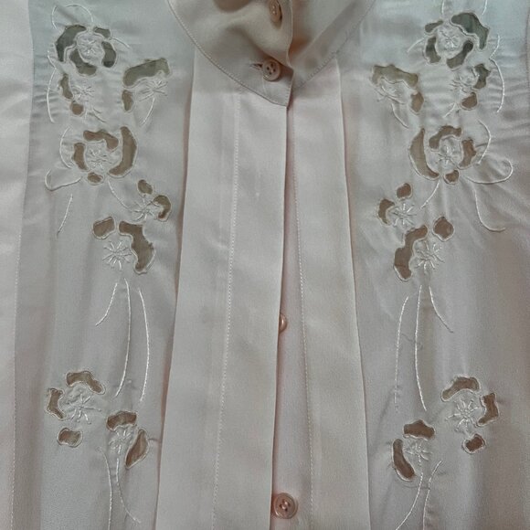 Peach or Light Pink 3 pc Skirt Suit - Picture 6 of 8